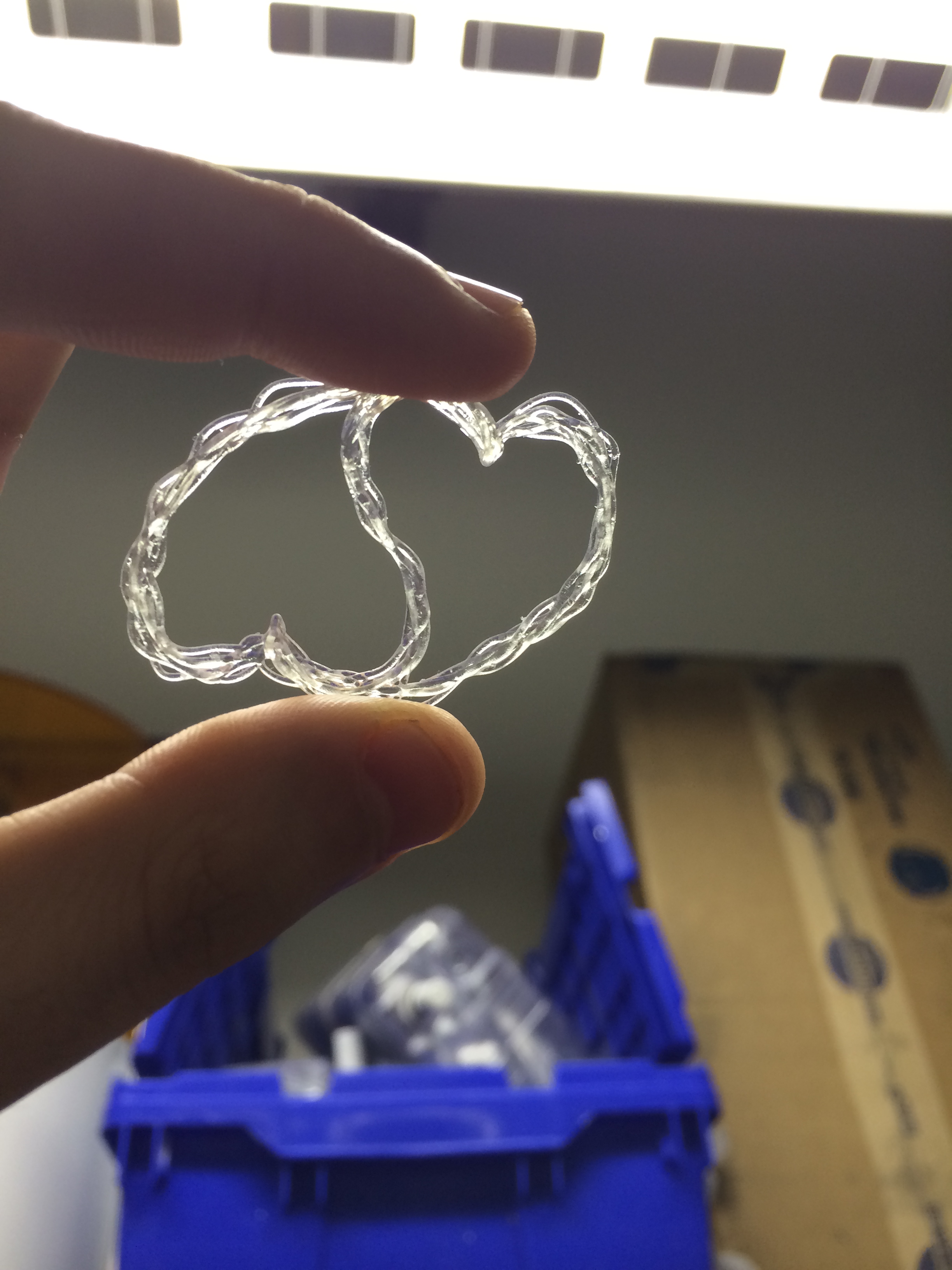 Heart Resin Print